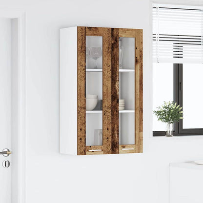 Hanging Cabinet Old Wood 60 x 31 x 100 cm Engineered Wood