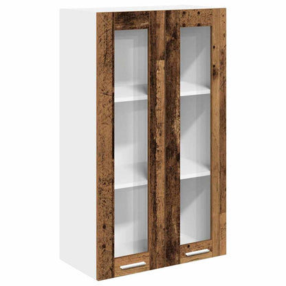 Hanging Cabinet Old Wood 60 x 31 x 100 cm Engineered Wood