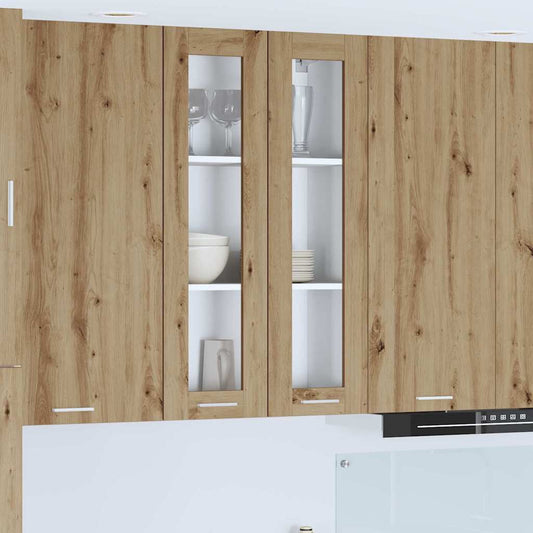 Hanging Cabinet Artisan Oak 60 x 31 x 100 cm Engineered Wood