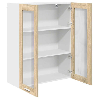Hanging Cabinet Sonoma Oak 80 x 31 x 100 cm Engineered Wood