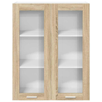 Hanging Cabinet Sonoma Oak 80 x 31 x 100 cm Engineered Wood