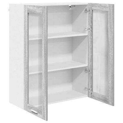 Hanging Cabinet Grey Sonoma 80 x 31 x 100 cm Engineered Wood