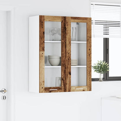 Hanging Cabinet Old Wood 80 x 31 x 100 cm Engineered Wood