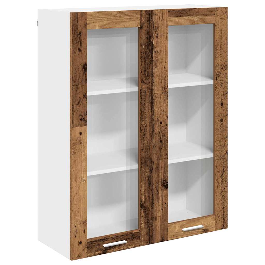 Hanging Cabinet Old Wood 80 x 31 x 100 cm Engineered Wood