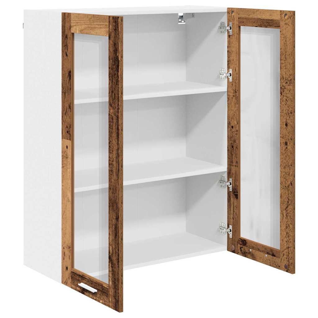 Hanging Cabinet Old Wood 80 x 31 x 100 cm Engineered Wood