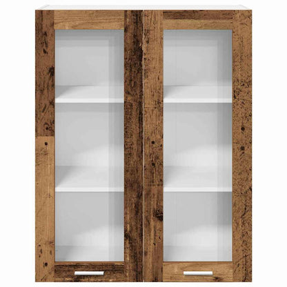 Hanging Cabinet Old Wood 80 x 31 x 100 cm Engineered Wood