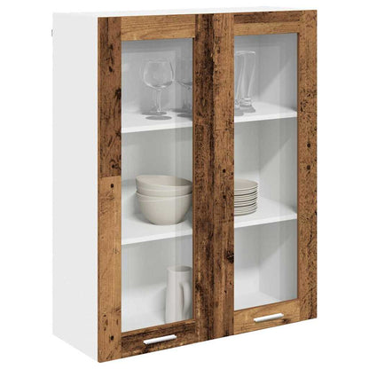Hanging Cabinet Old Wood 80 x 31 x 100 cm Engineered Wood