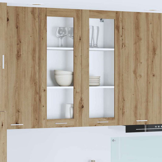 Hanging Cabinet Artisan Oak 80 x 31 x 100 cm Engineered Wood