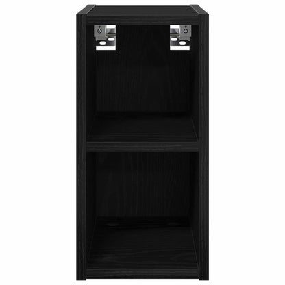 Hanging Cabinet Black Oak 20 x 29.5 x 40 cm Engineered Wood