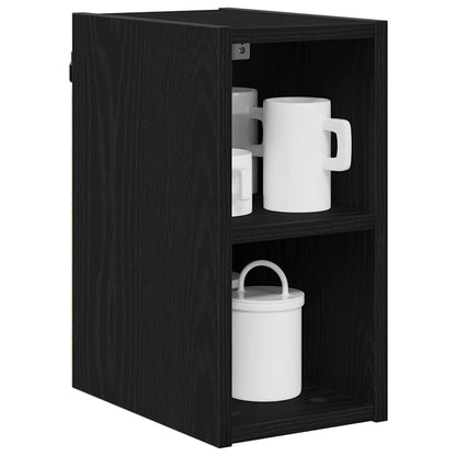 Hanging Cabinet Black Oak 20 x 29.5 x 40 cm Engineered Wood