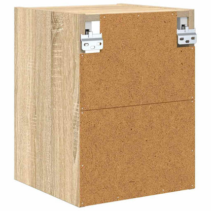 Hanging Cabinet Sonoma Oak 30 x 29.5 x 40 cm Engineered Wood