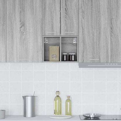 Hanging Cabinet Grey Sonoma 30 x 29.5 x 40 cm Engineered Wood