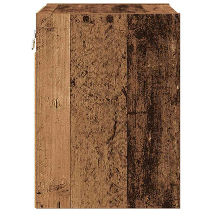 Hanging Cabinet Old Wood 30 x 29.5 x 40 cm Engineered Wood