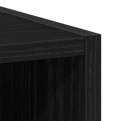 Hanging Cabinet Black Oak 40 x 29.5 x 40 cm Engineered Wood