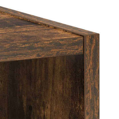Hanging Cabinet Smoked Oak 40 x 29.5 x 40 cm Engineered Wood