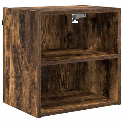 Hanging Cabinet Smoked Oak 40 x 29.5 x 40 cm Engineered Wood
