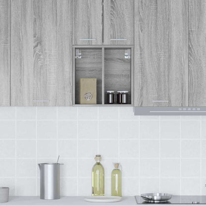 Hanging Cabinet Grey Sonoma 40 x 29.5 x 40 cm Engineered Wood