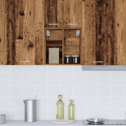 Hanging Cabinet Old Wood 40 x 29.5 x 40 cm Engineered Wood