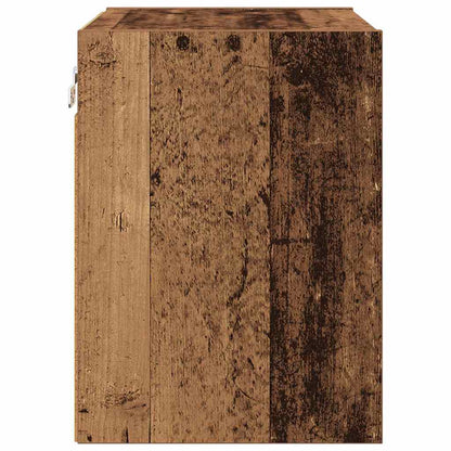 Hanging Cabinet Old Wood 40 x 29.5 x 40 cm Engineered Wood