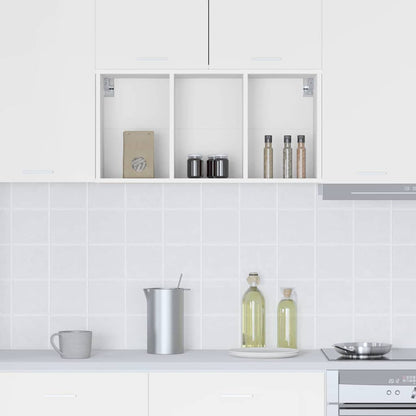 Hanging Cabinet White 40 x 29.5 x 80 cm Engineered Wood