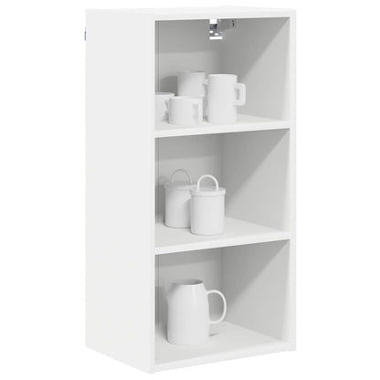 Hanging Cabinet White 40 x 29.5 x 80 cm Engineered Wood