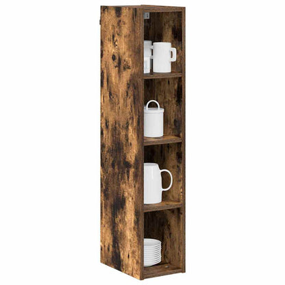 Hanging Cabinet Smoked Oak 20 x 29.5 x 100 cm Engineered Wood