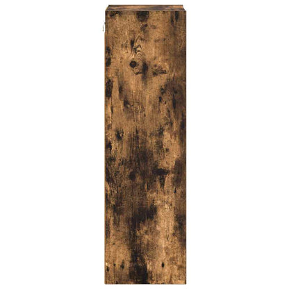 Hanging Cabinet Smoked Oak 30 x 29.5 x 100 cm Engineered Wood