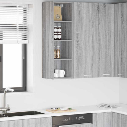 Hanging Cabinet Grey Sonoma 30 x 29.5 x 100 cm Engineered Wood