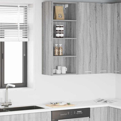 Hanging Cabinet Grey Sonoma 40 x 29.5 x 100 cm Engineered Wood