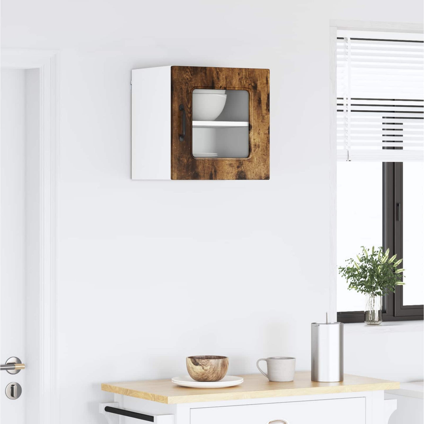 Dishwasher Panel Kalmar Smoked Oak 40 x 31 x 40 cm