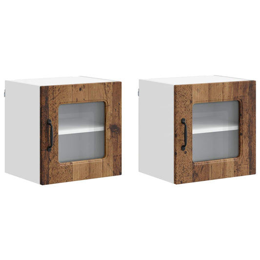 Dishwasher Panel Kalmar 2 pcs Old Wood 40 x 31 x 40 cm
