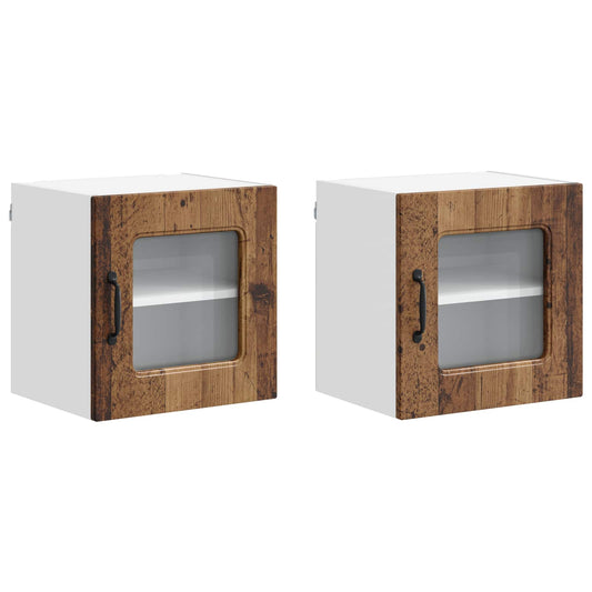 Dishwasher Panel Kalmar 2 pcs Old Wood Engineered Wood