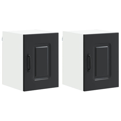 Dishwasher Panel Kalmar 2 pcs Black 30 x 31 x 40 cm