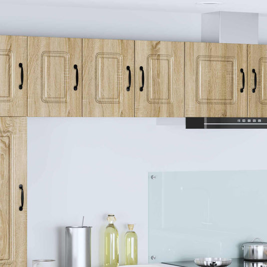 Dishwasher Panel Kalmar 2 pcs Sonoma Oak Engineered Wood