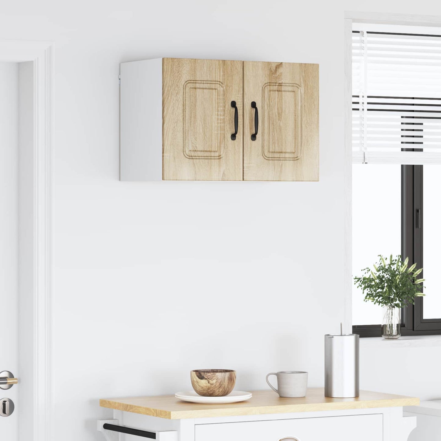 Dishwasher Panel Kalmar 2 pcs Sonoma Oak Engineered Wood