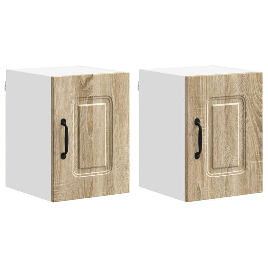 Dishwasher Panel Kalmar 2 pcs Sonoma Oak Engineered Wood