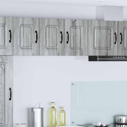 Dishwasher Panel Kalmar 2 pcs Grey Sonoma Engineered Wood