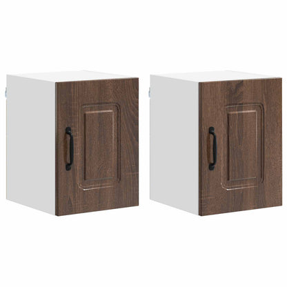 Dishwasher Panel Kalmar 2 pcs Brown Oak 30 x 31 x 40 cm