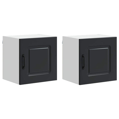 Dishwasher Panel Kalmar 2 pcs Black 40 x 31 x 40 cm
