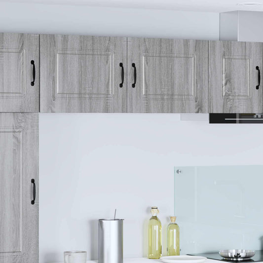 Dishwasher Panel Kalmar 2 pcs Grey Sonoma Engineered Wood