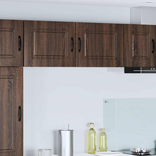 Dishwasher Panel Kalmar 2 pcs Brown Oak Engineered Wood