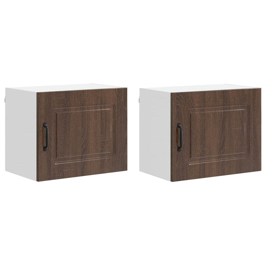 Dishwasher Panel Kalmar 2 pcs Brown Oak 50 x 31 x 40 cm