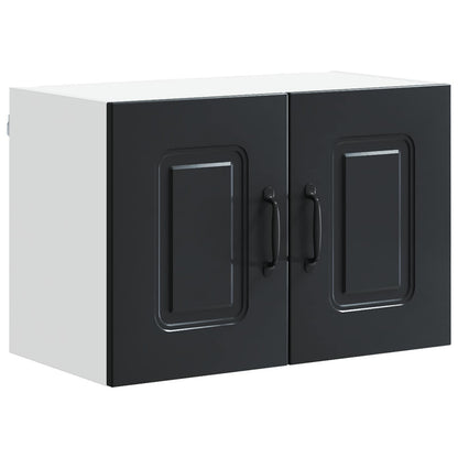 Dishwasher Panel Kalmar Black 60 x 31 x 40 cm Engineered Wood