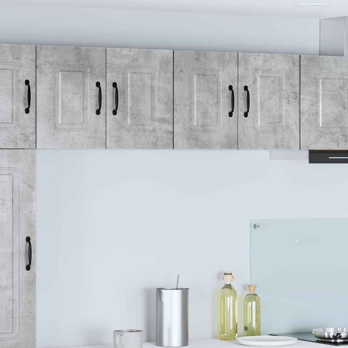 Dishwasher Panel Kalmar Concrete Grey 60 x 31 x 40 cm