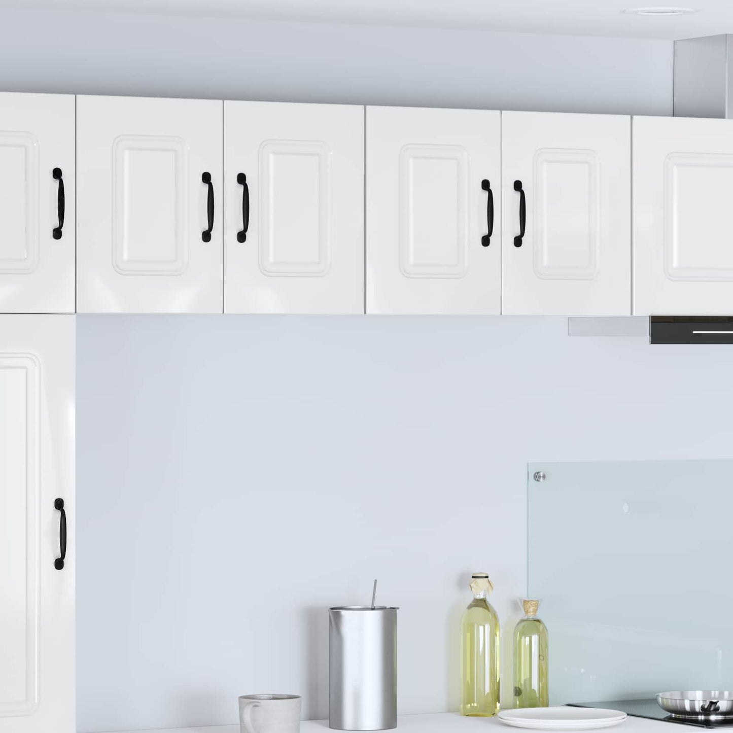 Dishwasher Panel Kalmar 2 pcs High Gloss White 60 x 31 x 40 cm