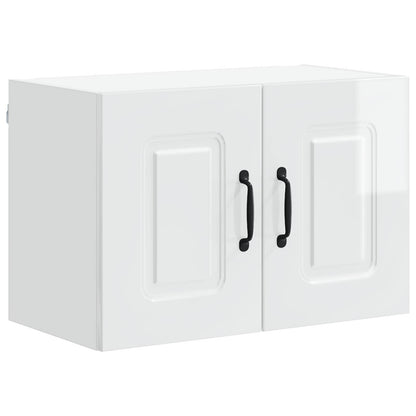 Dishwasher Panel Kalmar 2 pcs High Gloss White 60 x 31 x 40 cm