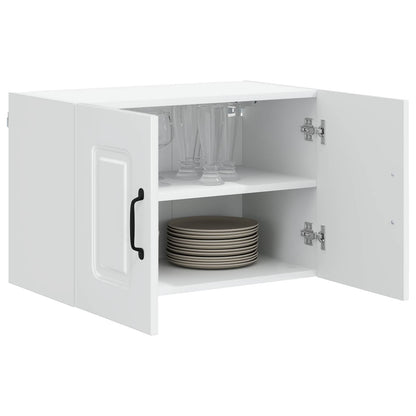 Dishwasher Panel Kalmar 2 pcs High Gloss White 60 x 31 x 40 cm