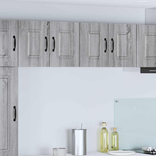 Dishwasher Panel Kalmar 2 pcs Grey Sonoma Engineered Wood