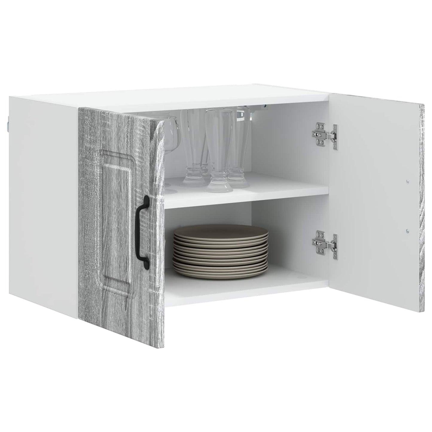 Dishwasher Panel Kalmar 2 pcs Grey Sonoma Engineered Wood