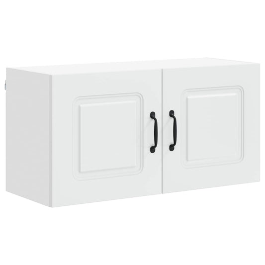 Dishwasher Panel Kalmar White 80 x 31 x 40 cm Engineered Wood